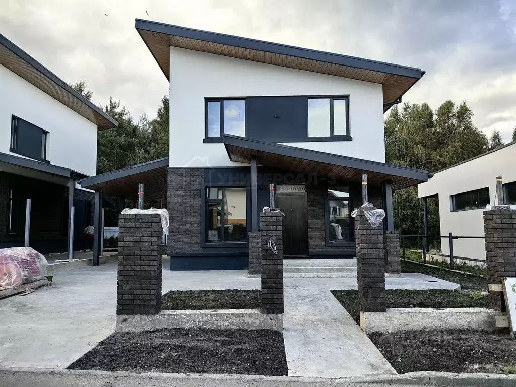 Дом в Челябинская область, Сосновский район, Кременкульское с/пос, д. ... - Фото 1