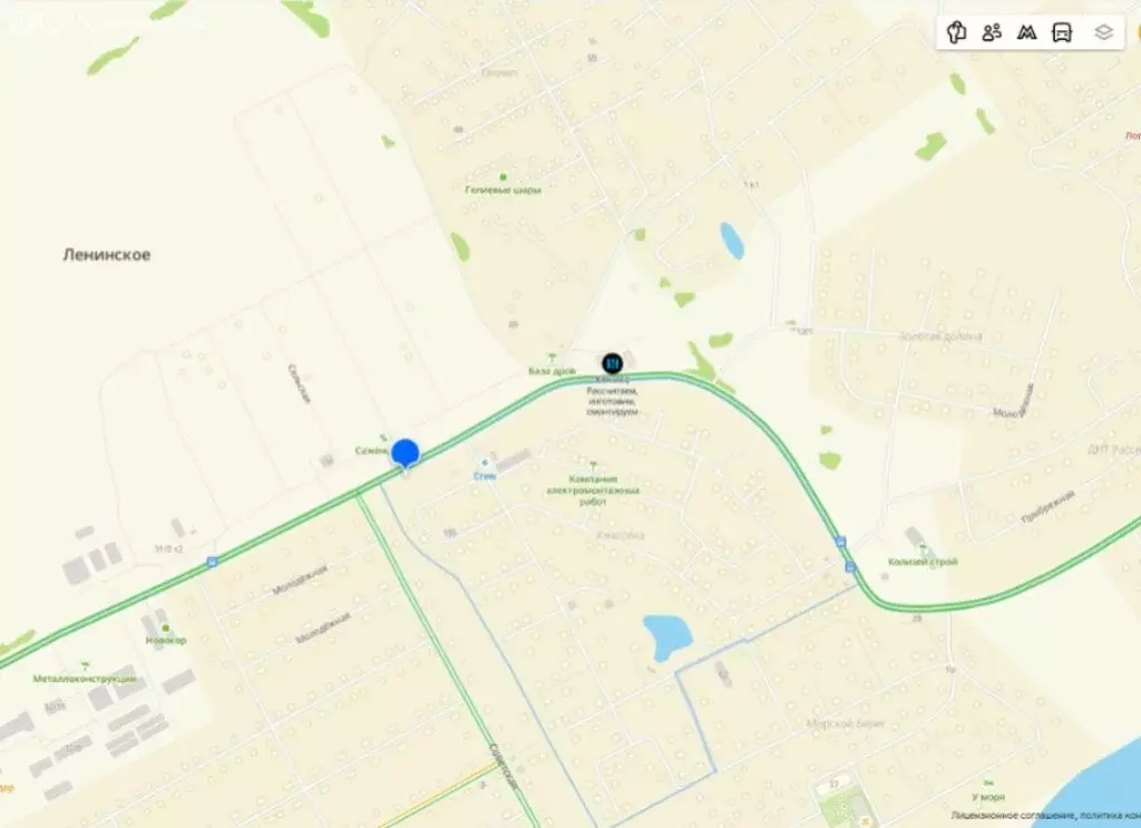 Участок в Ленинское, Советская улица (10.8 м) - Фото 2