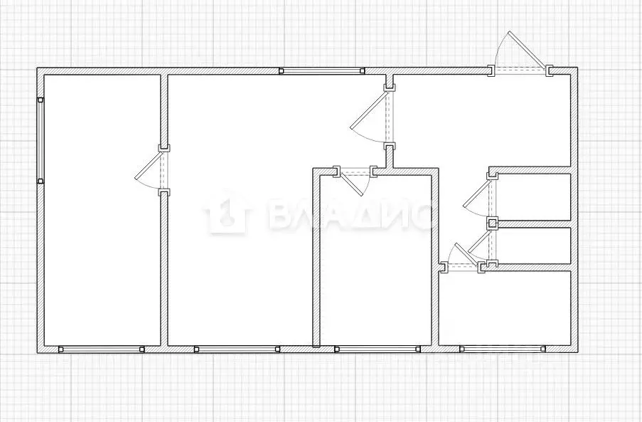 3-к кв. Пензенская область, Пенза ул. Мира, 41 (60.4 м) - Фото 2