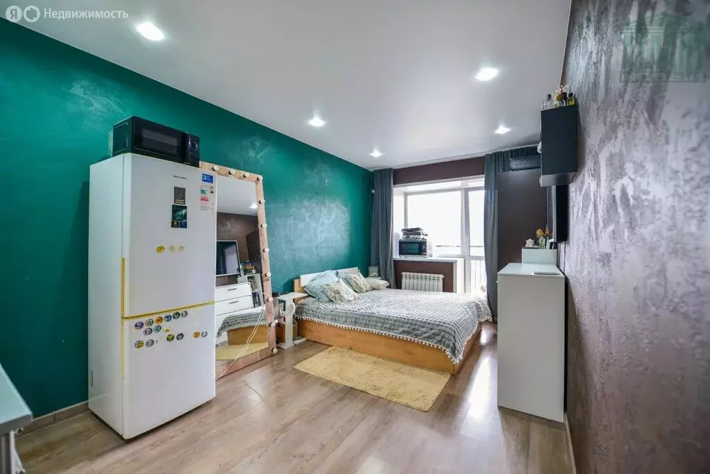 Квартира-студия: Хабаровск, Алексеевская улица, 64 (23 м) - Фото 1