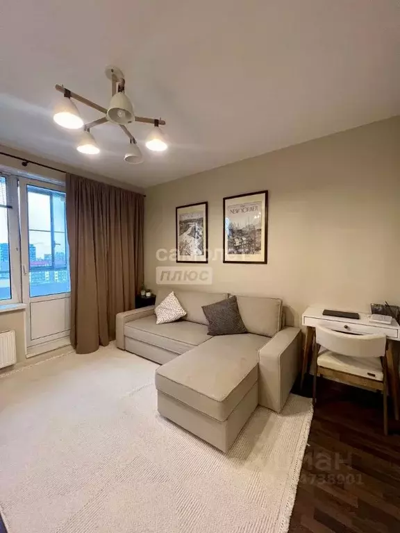 Студия Санкт-Петербург ул. Среднерогатская, 9 (27.4 м) - Фото 2