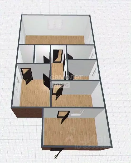 Дом в Калужская область, Юхновский район, Колыхманово с/пос, д. ... - Фото 2