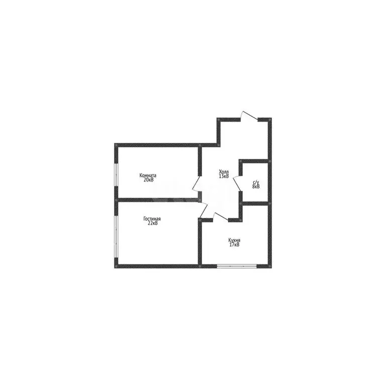 2-комнатная квартира: Махачкала, улица Азиза Алиева, 3 (80 м) - Фото 1