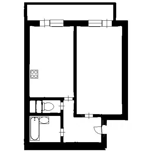 1-к кв. Санкт-Петербург ул. Шкиперский проток, 20 (48.0 м) - Фото 2