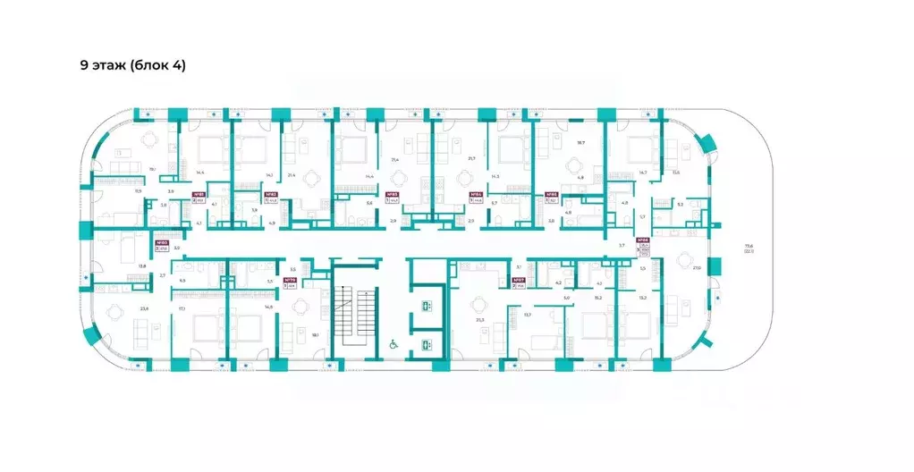 2-к кв. Крым, Симферополь ул. Воровского, 32 (70.6 м) - Фото 1