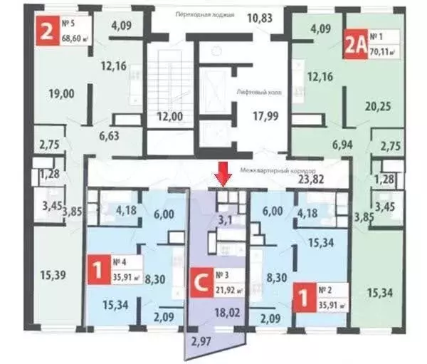 Квартира-студия, 21 м, 11/25 эт. - Фото 0