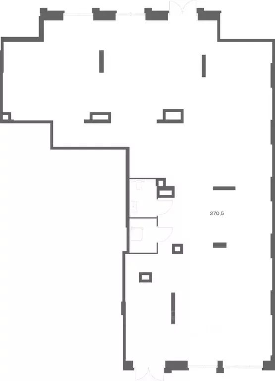 Помещение свободного назначения в Москва Часовая ул., 24С15 (271 м) - Фото 1