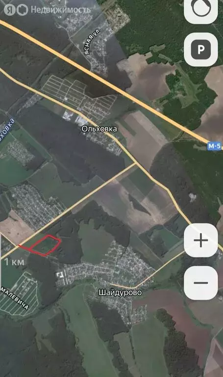 Участок в Свердловская область, Сысертский муниципальный округ, ... - Фото 1