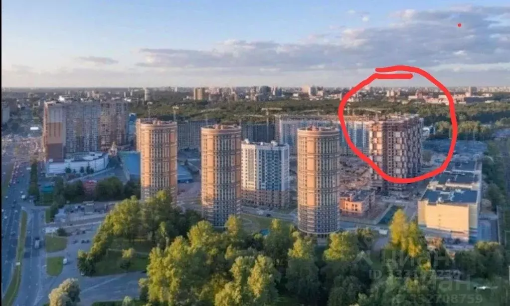 1-к кв. Санкт-Петербург Коломяжский просп., 5к3 (41.8 м) - Фото 2