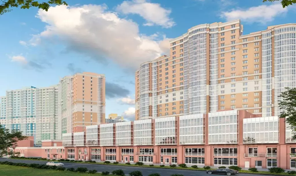 1-к кв. Санкт-Петербург ул. Кустодиева, 5к1 (37.56 м) - Фото 1