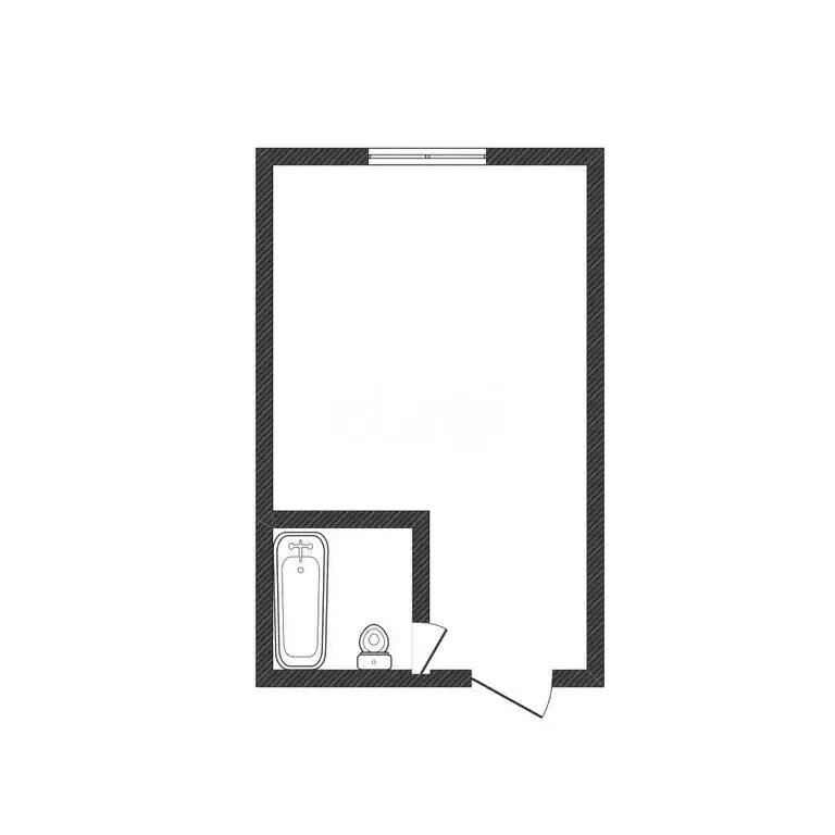 1к в -комнатной квартире (9 м) - Фото 1