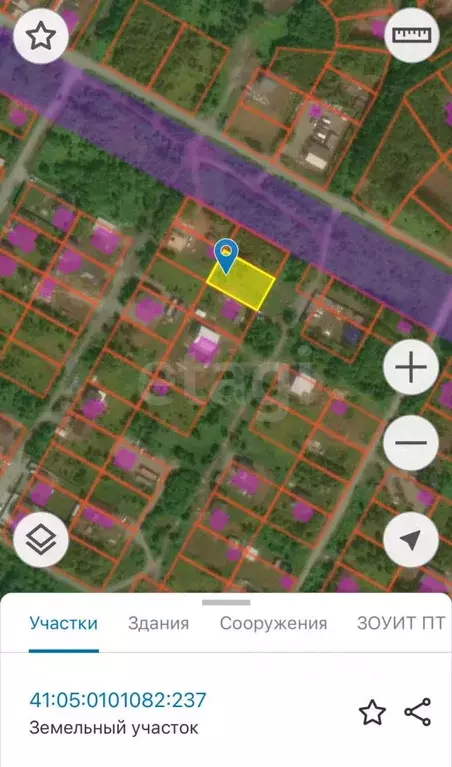 Участок в Камчатский край, Елизовский муниципальный округ, пос. ... - Фото 1