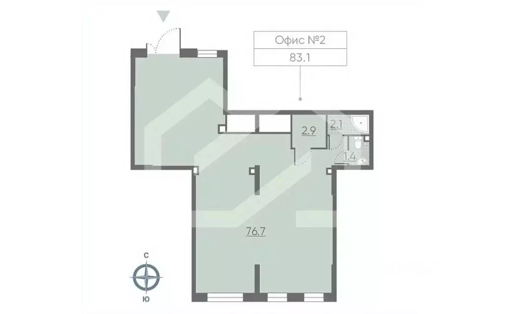 Помещение свободного назначения в Москва Производственная ул., 19к1 ... - Фото 2