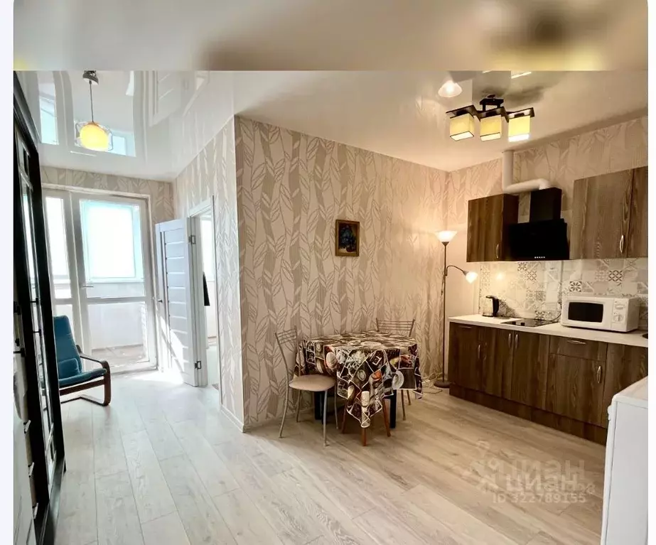 1-к кв. Краснодарский край, Краснодар ул. Адмирала Серебрякова, 3к2 ... - Фото 2