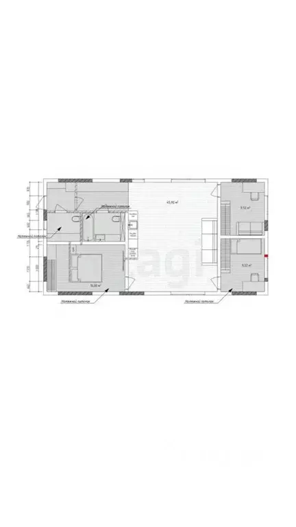Дом в Курская область, Курск Авангард ДНТ, 42 (100 м) - Фото 1