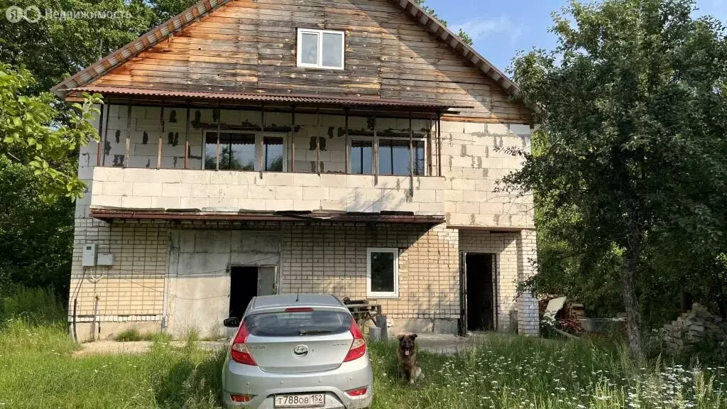 Дом в Нижегородская область, Балахнинский муниципальный округ, деревня ... - Фото 0