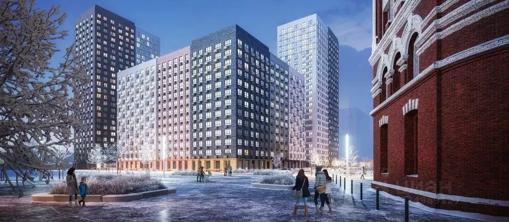 2-к кв. Московская область, Мытищи Яуза Парк жилой комплекс, к7 (51.1 ... - Фото 2