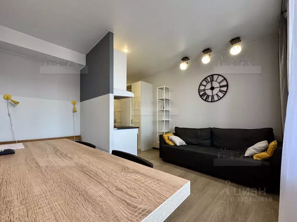 Студия Санкт-Петербург ул. Федора Котанова, 3к2 (25.0 м) - Фото 1