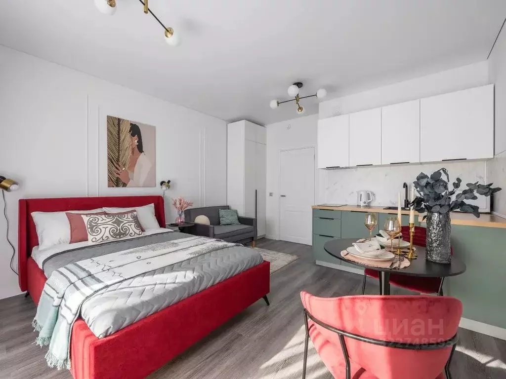 1-к кв. Санкт-Петербург просп. Обуховской обороны, 36 (27.0 м) - Фото 1