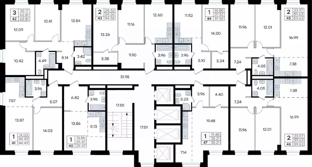 Студия Приморский край, Владивосток ул. Тухачевского, 80 (38.21 м) - Фото 2