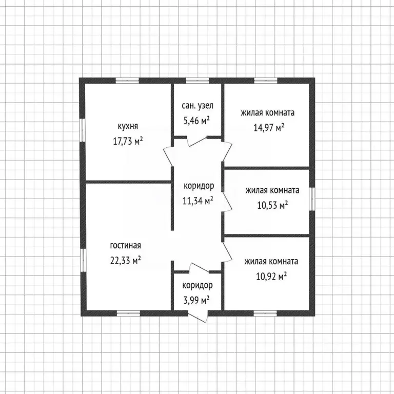 Дом в Белгородская область, Белгородский район, Новосадовское с/пос, ... - Фото 1
