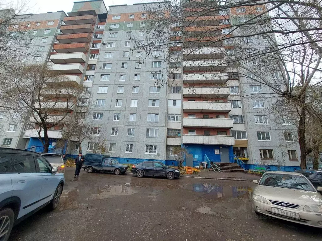 1-к кв. Омская область, Омск ул. Конева, 30 (40.0 м) - Фото 0