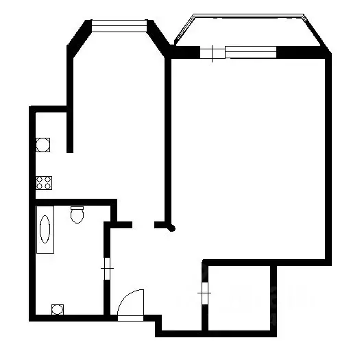 1-к кв. Московская область, Балашиха ул. Твардовского, 26 (46.0 м) - Фото 2