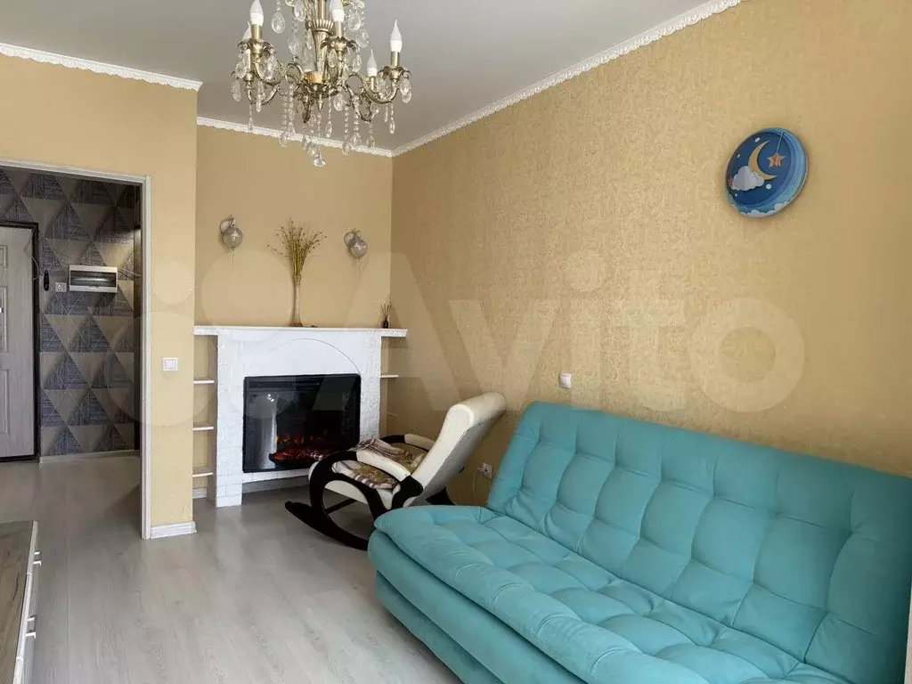 1-к. квартира, 38,9 м, 5/9 эт. - Фото 1