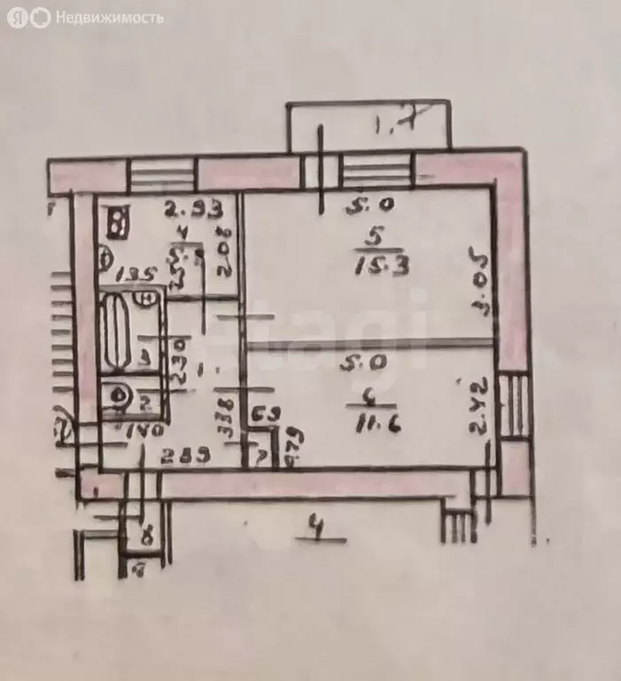 2-комнатная квартира: Йошкар-Ола, улица Йывана Кырли, 34 (43.4 м) - Фото 1