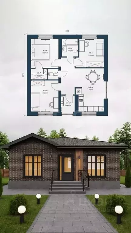 Участок в Воронежская область, Рамонский район, Березовское с/пос, ... - Фото 1