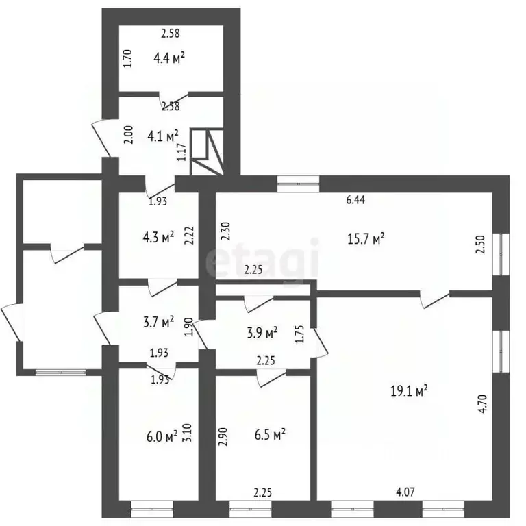Дом в Кемеровская область, Кемерово ул. 10-я Линия (68 м) - Фото 1