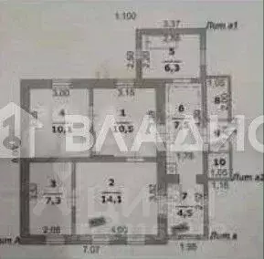 Дом в Белгородская область, Белгород ул. Апанасенко (65 м) - Фото 2