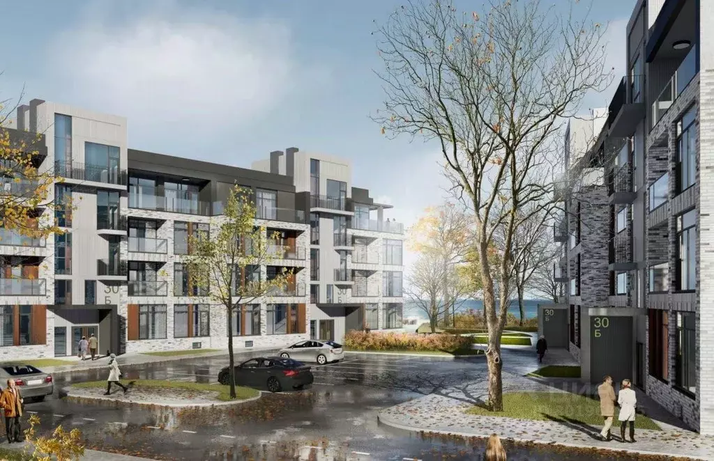 3-к кв. Калининградская область, Светлогорский городской округ, пос. ... - Фото 1