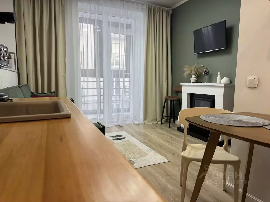 1-к кв. Калининградская область, Светлогорск ул. Рябиновая (34.5 м) - Фото 1