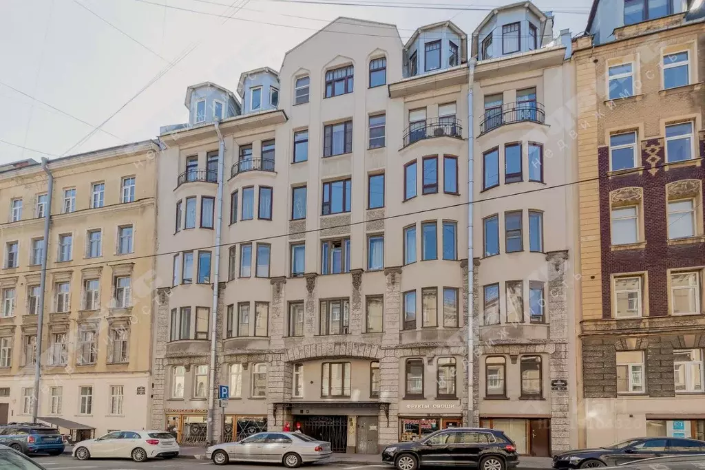 4-к кв. Санкт-Петербург ул. Рылеева, 23 (110.0 м) - Фото 0