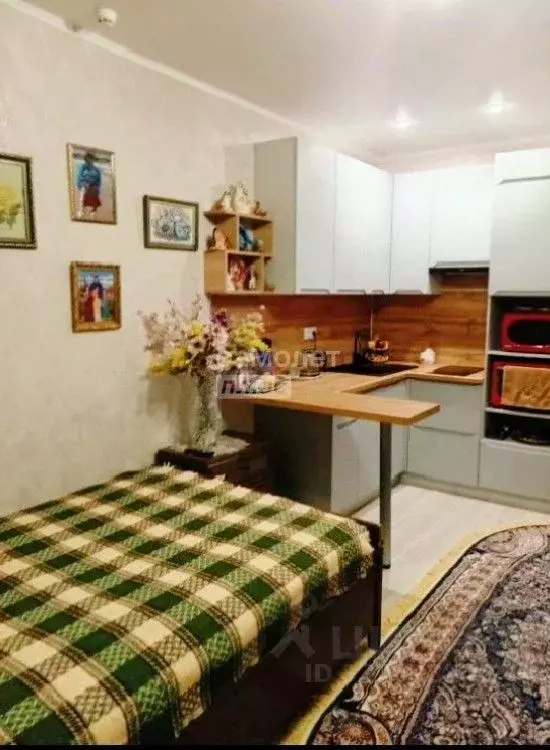 Студия Краснодарский край, Анапа Владимирская ул., 154к1 (28.0 м) - Фото 1