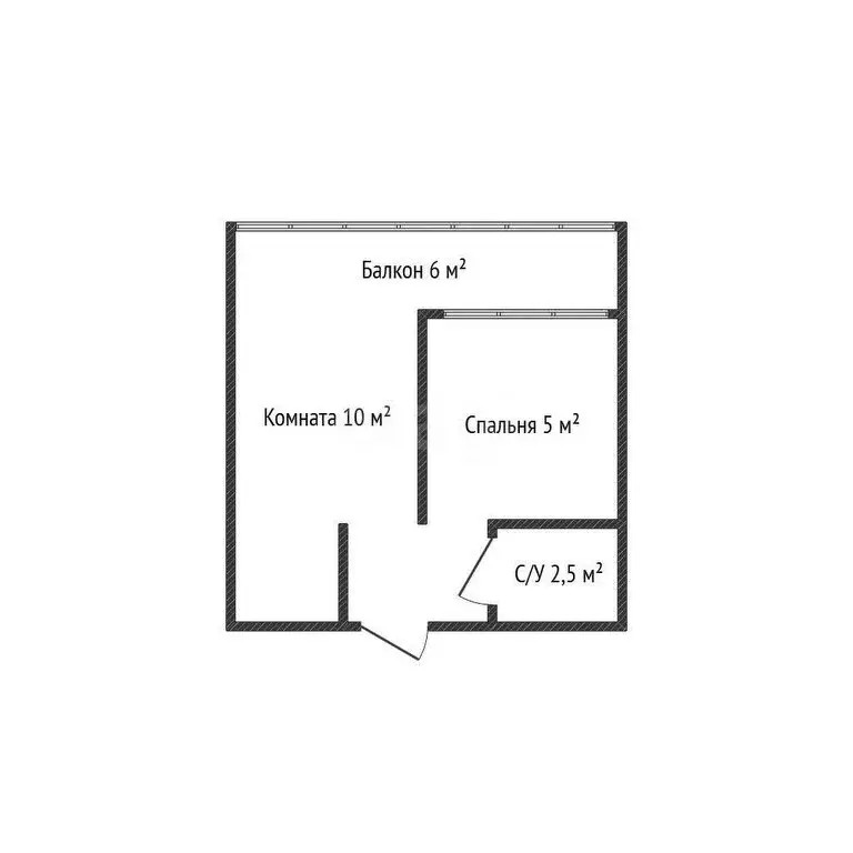 1-комнатная квартира: Геленджик, улица Свердлова, 8 (26.4 м) - Фото 0