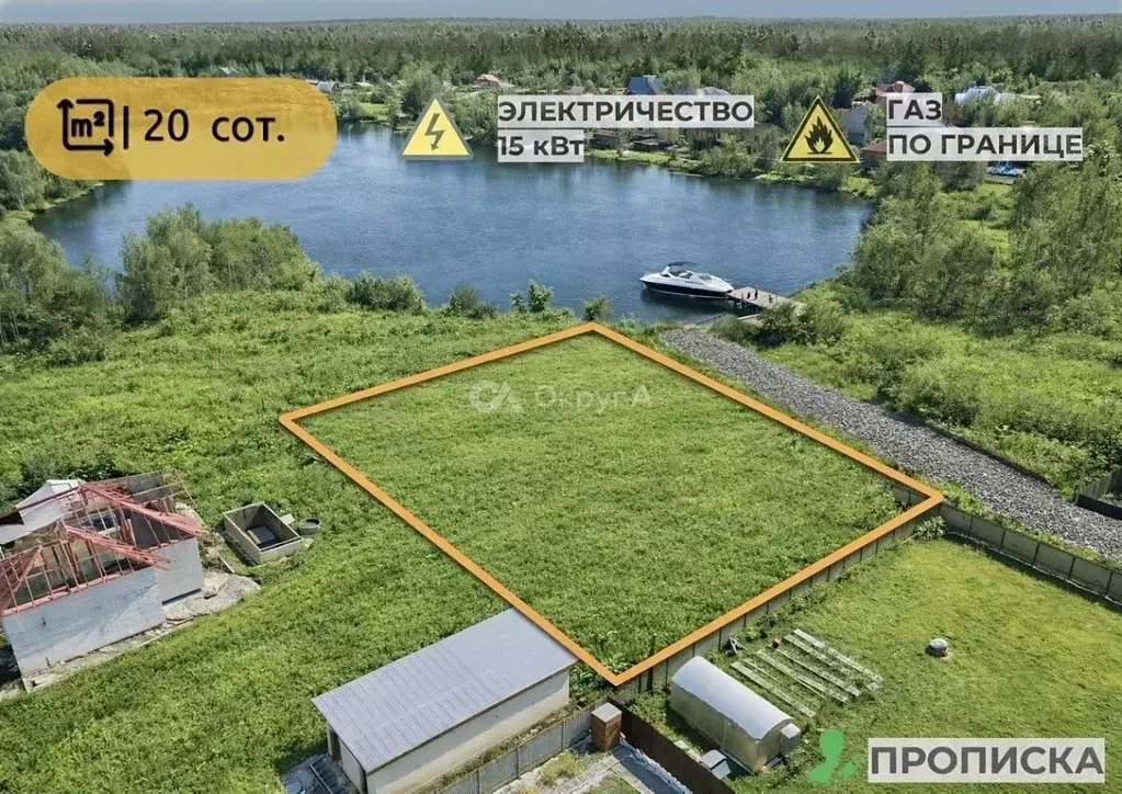 Участок в Московская область, Щелково городской округ, Рыболов ДНП  ... - Фото 1