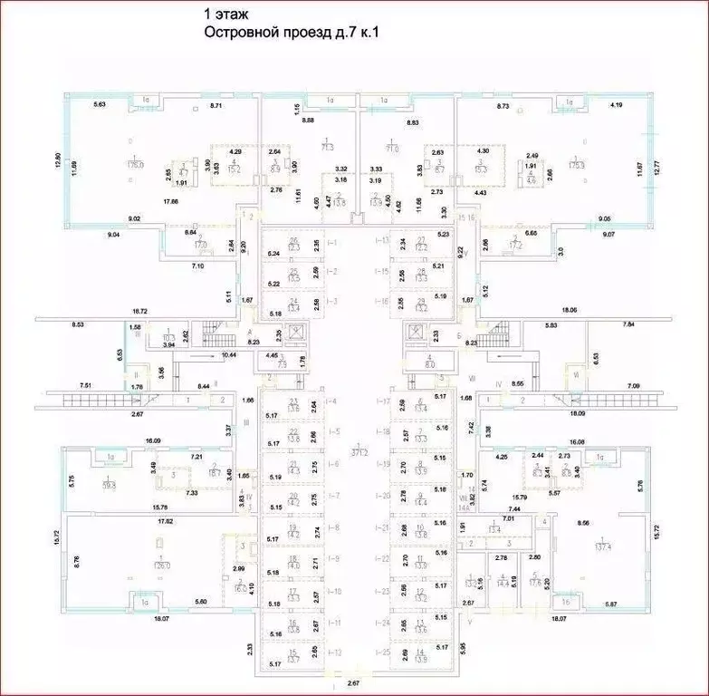 Гараж в Москва Островной проезд, 7К1 (14 м) - Фото 1