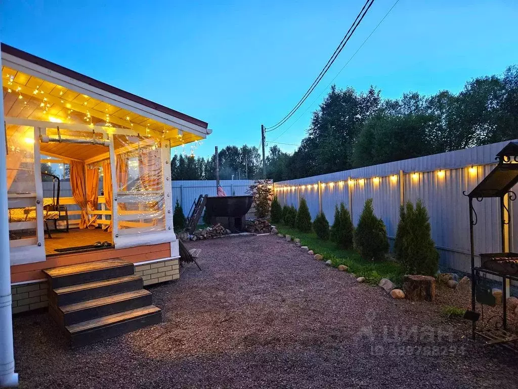Дом в Ленинградская область, Приозерский район, Сосновское с/пос, д. ... - Фото 1