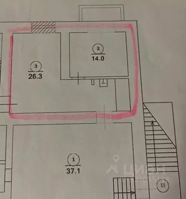 Помещение свободного назначения в Москва Окружная ул., 2 (40 м) - Фото 1