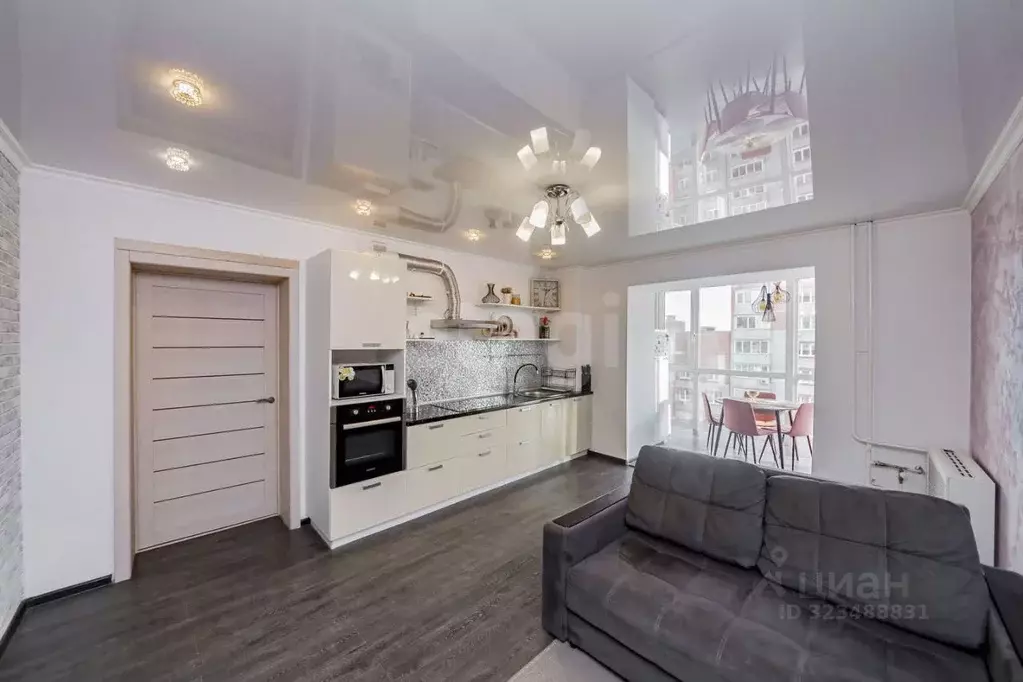 1-к кв. Тюменская область, Тюмень ул. Прокопия Артамонова, 9 (60.0 м) - Фото 1