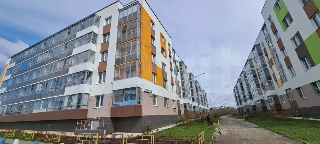 1-к. квартира, 38,2 м, 3/5 эт. - Фото 0