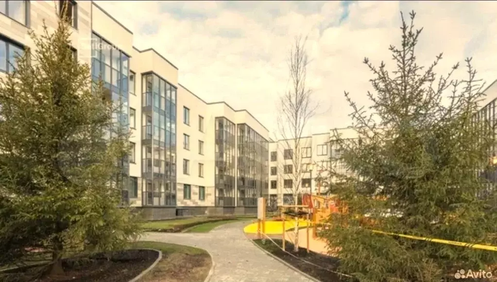 1-к. квартира, 32 м, 2/4 эт. - Фото 1