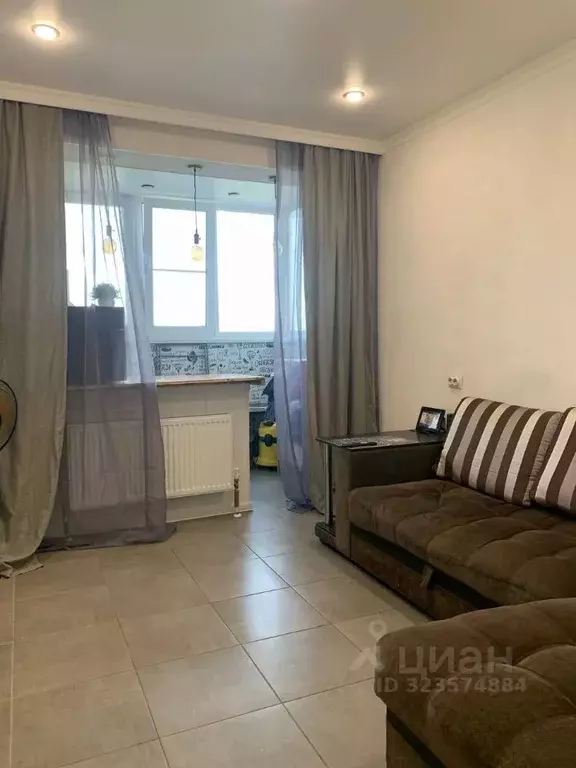 Студия Краснодарский край, Краснодар ул. Западный обход, 38/1к3 (15.9 ... - Фото 1