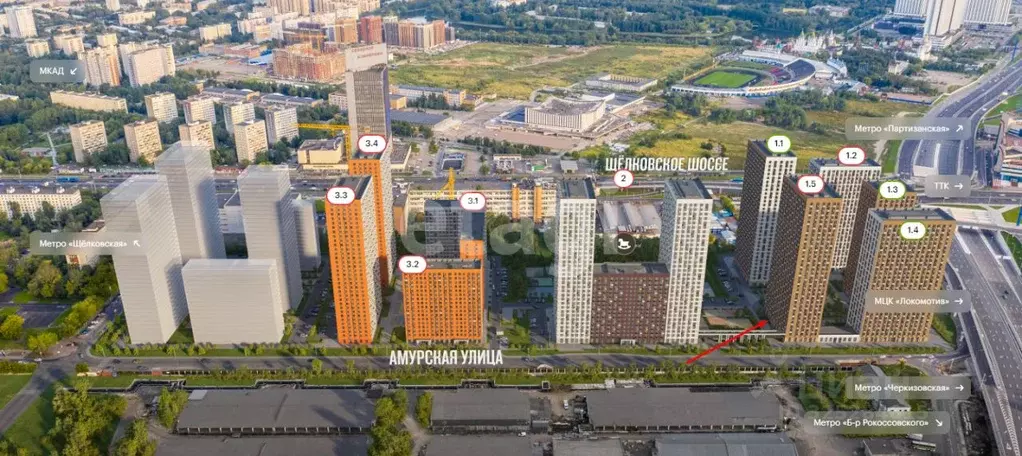 Помещение свободного назначения в Москва Амурская ул., 2к1 (79 м) - Фото 1