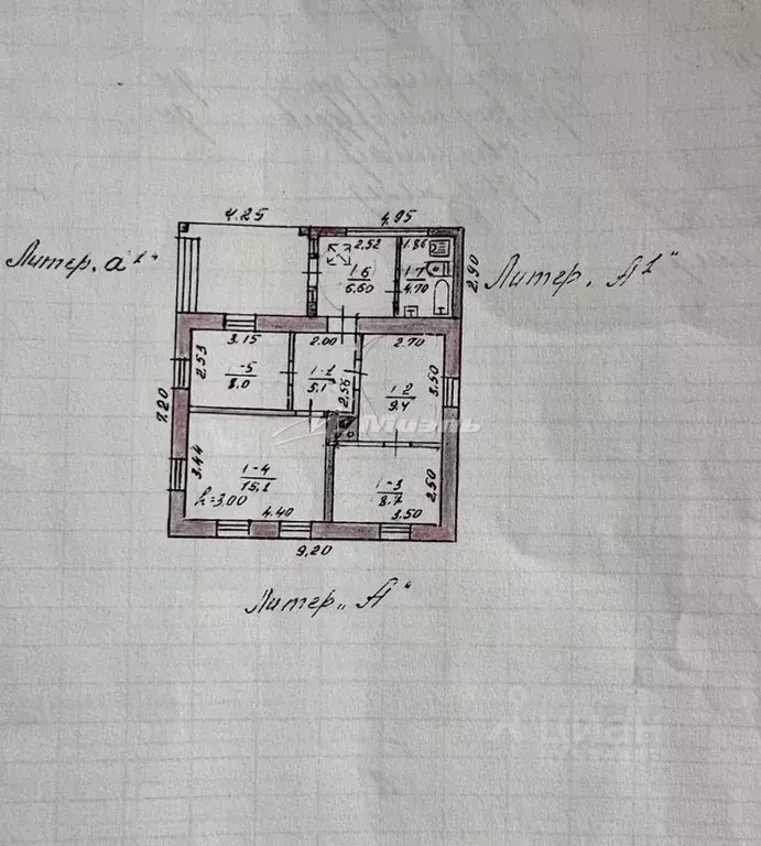 Дом в Крым, Симферополь ул. Луговая, 19 (60 м) - Фото 2