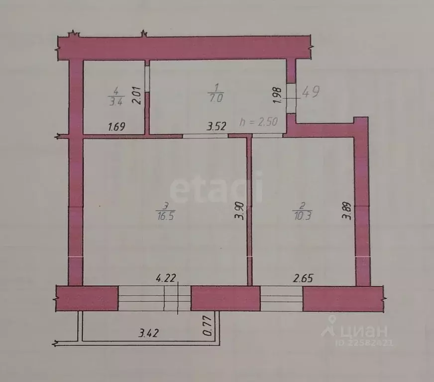 1-к кв. Удмуртия, Завьяловский район, д. Пирогово Мостовая ул., 28 ... - Фото 1
