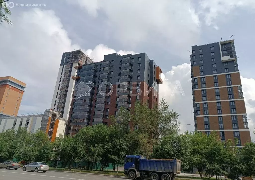 Квартира-студия: Тюмень, Профсоюзная улица, 49 (30.9 м) - Фото 0