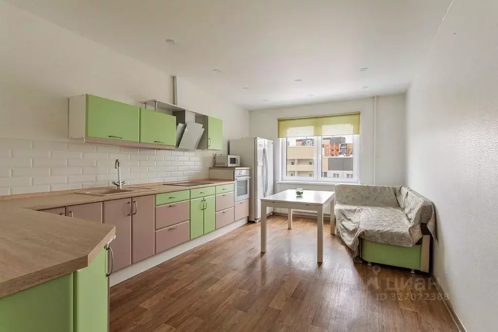 2-к кв. Ленинградская область, Всеволожск Южный мкр, просп. ... - Фото 2